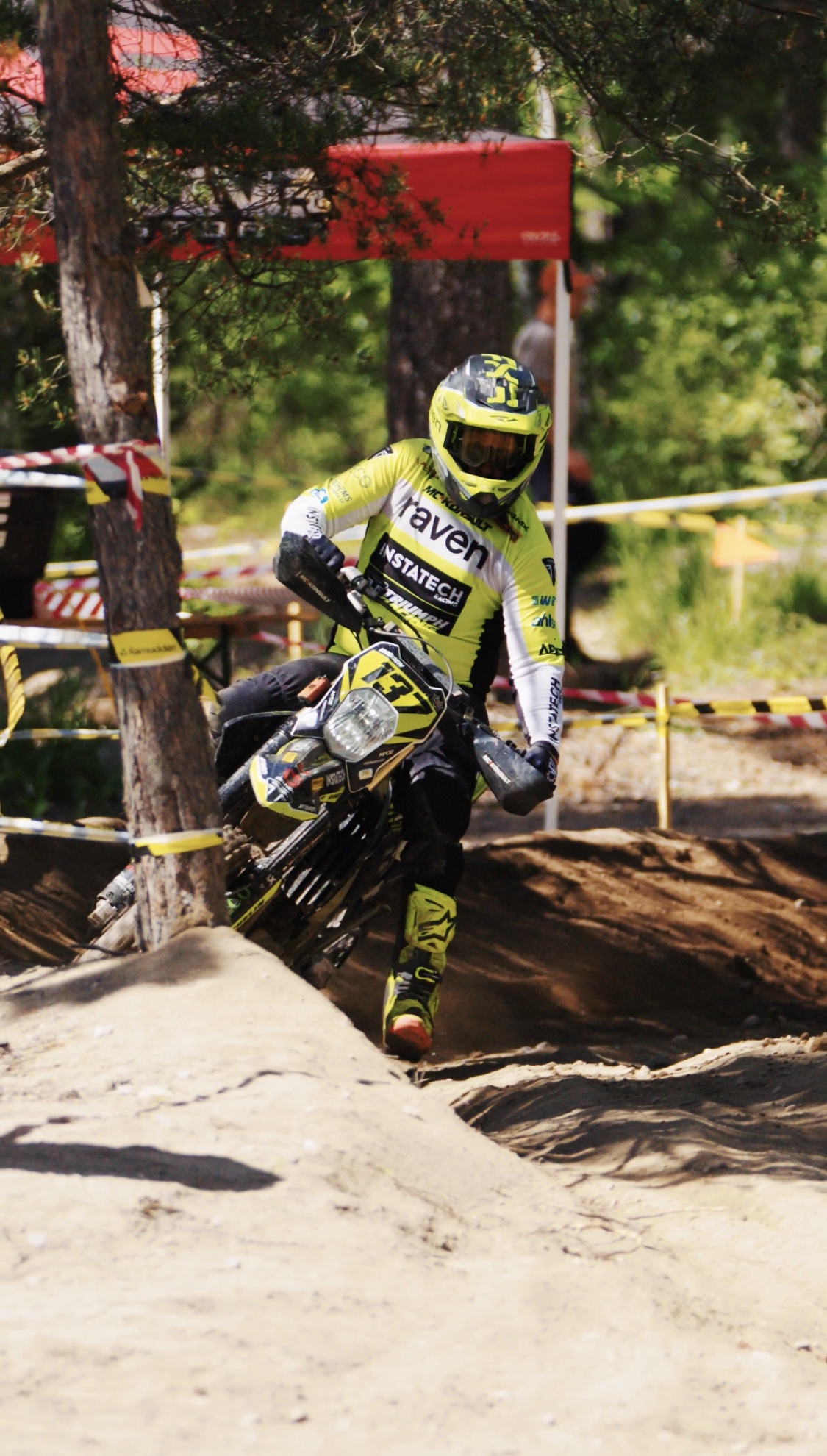 Enduro-SM på Göta MS i Enköping